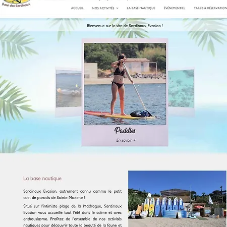 6 Pers A 30m De La Sainte-Maxime